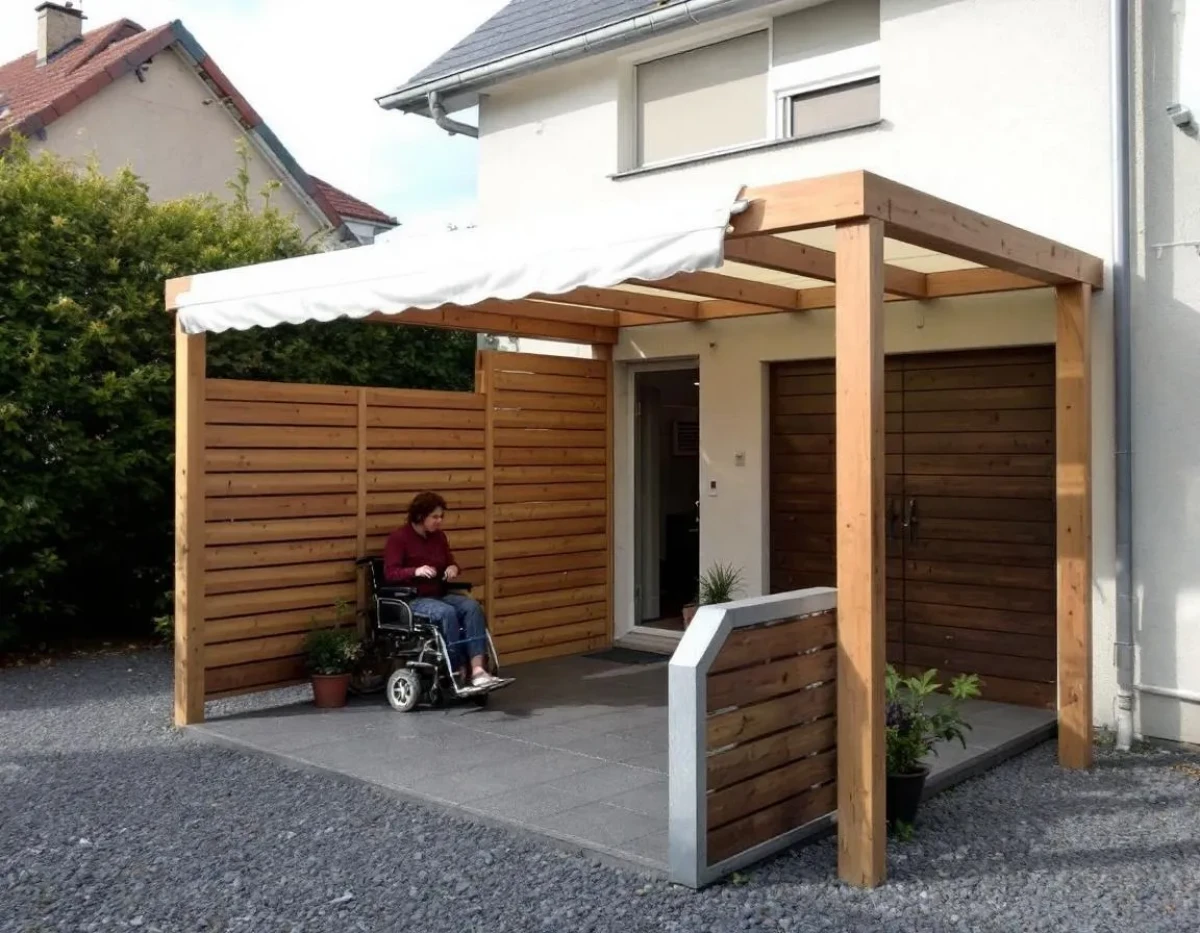 Pergolas et accessibilité : Concilier esthétique et inclusion des personnes handicapées